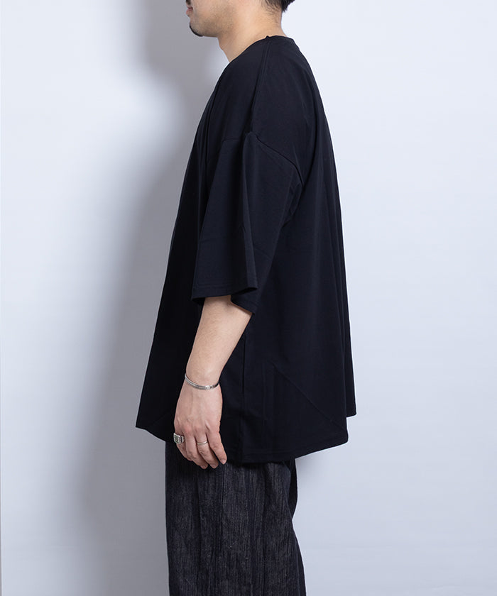【DRESS】SUPER BIG T-SHIRT - BLACK / ドレス スーパービッグ Tシャツ ブラック 2025SS 2025春夏 正規取扱店 神奈川 鎌倉 オンラインショップ 通販