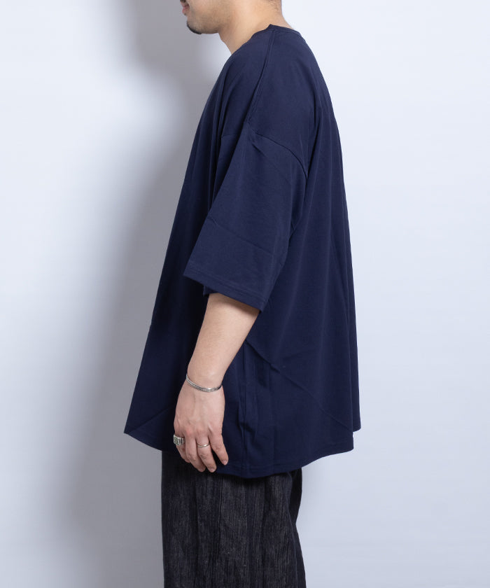 【DRESS】SUPER BIG T-SHIRT - NAVY / ドレス スーパービッグ Tシャツ ネイビー 2025SS 2025春夏 正規取扱店 神奈川 鎌倉 オンラインショップ 通販