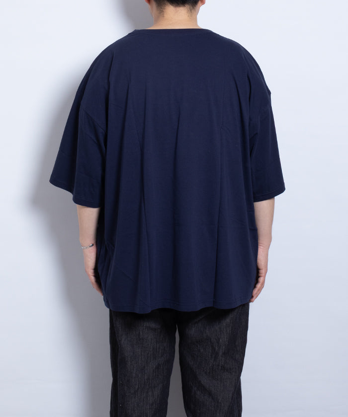 【DRESS】SUPER BIG T-SHIRT - NAVY / ドレス スーパービッグ Tシャツ ネイビー 2025SS 2025春夏 正規取扱店 神奈川 鎌倉 オンラインショップ 通販