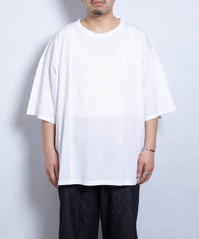 【DRESS】SUPER BIG T-SHIRT - WHITE / ドレス スーパービッグ Tシャツ 白 ホワイト 2025SS 2025春夏 正規取扱店 神奈川 鎌倉 オンラインショップ 通販