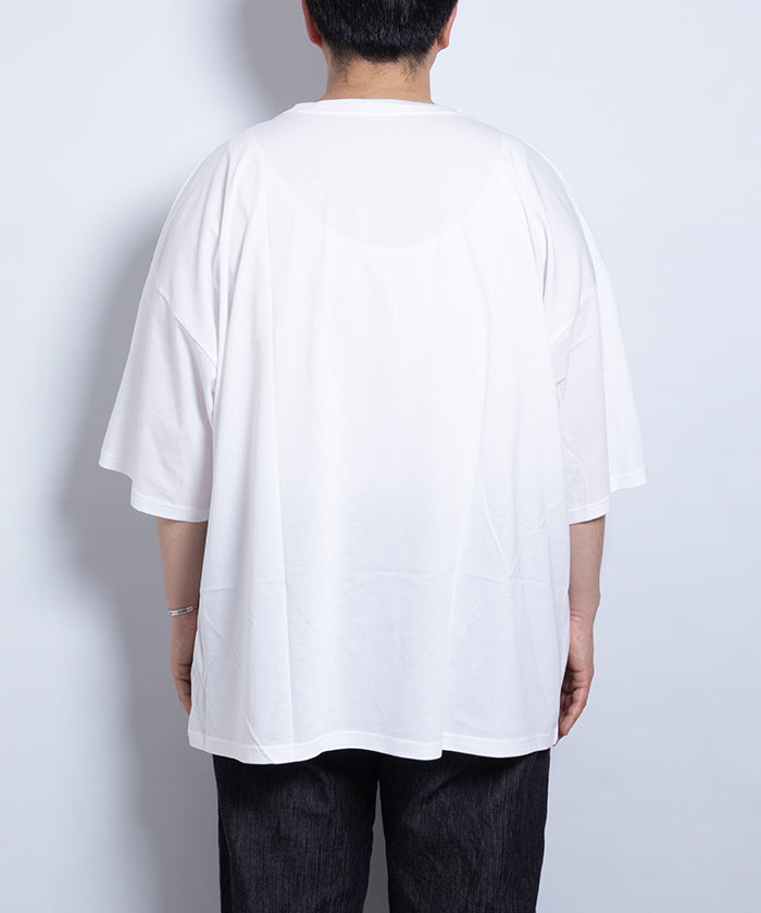 【DRESS】SUPER BIG T-SHIRT - WHITE / ドレス スーパービッグ Tシャツ 白 ホワイト 2025SS 2025春夏 正規取扱店 神奈川 鎌倉 オンラインショップ 通販