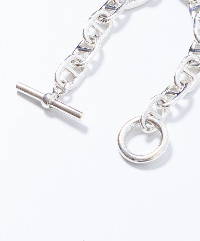 【INTÉRIM】TAXCO SILVER ANCHOR BRACELET / インテリム タスコシルバー アンカーブレスレット メキシコ製 チェーンブレスレット 正規取扱店 神奈川 通販 オンラインショップ