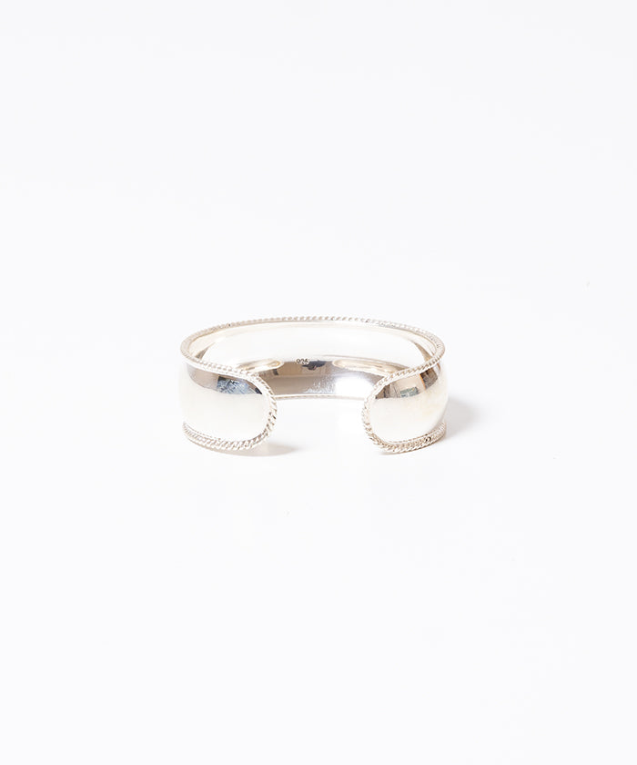 【INTÉRIM】TAXCO SILVER ROUND TRIM BANGLE / インテリム タスコシルバー ラウンド トリム バングル 2025AW 2025秋冬 正規取扱店 神奈川 鎌倉 オンラインショップ 通販