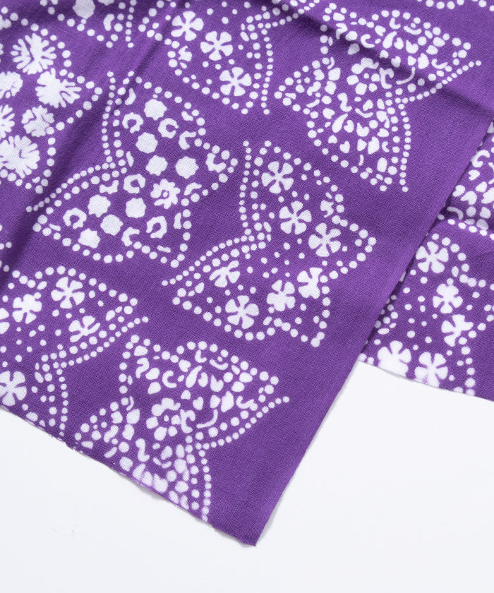 【Needles】TENUGUI BANDANA PAPILLON - PURPLE / ニードルズ 手拭い バンダナ パピヨン 2025AW 2025秋冬 正規取扱店 神奈川 鎌倉 オンラインショップ 通販