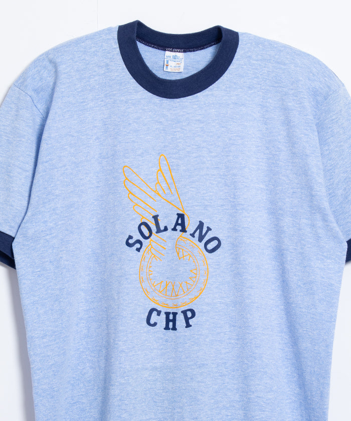 1970's TOWNCRAFT RINGER TEE SOLANO CHP / タウンクラフト リンガーTシャツ アメリカ製 古着 ヴィンテージ ビンテージ オンラインショップ 通販