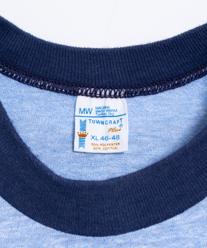 1970's TOWNCRAFT RINGER TEE SOLANO CHP / タウンクラフト リンガーTシャツ アメリカ製 古着 ヴィンテージ ビンテージ オンラインショップ 通販