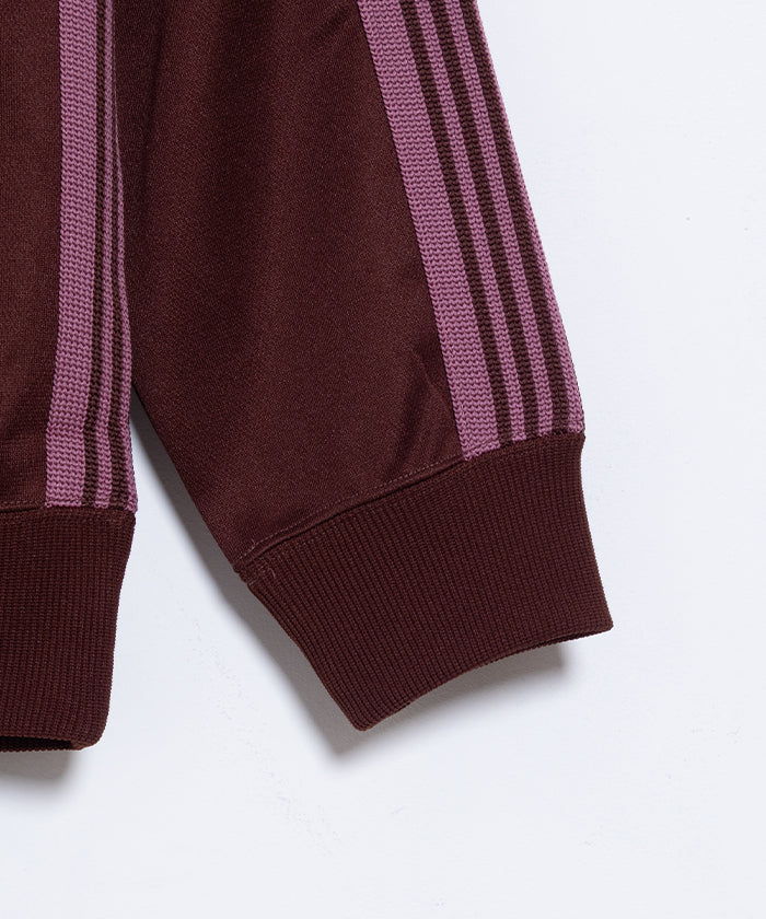 【Needles】TRACK JACKET POLY SMOOTH - BROWN / ニードルズ トラックジャケット ポリスムース ジャージ ブラウン 2025AW 2025秋冬 正規取扱店 神奈川 鎌倉 オンラインショップ 通販