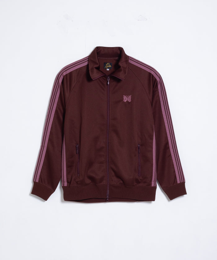 【Needles】TRACK JACKET POLY SMOOTH - BROWN / ニードルズ トラックジャケット ポリスムース ジャージ ブラウン 2025AW 2025秋冬 正規取扱店 神奈川 鎌倉 オンラインショップ 通販
