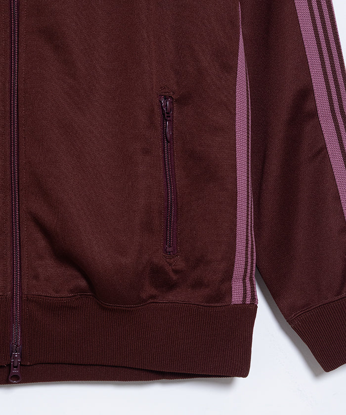 【Needles】TRACK JACKET POLY SMOOTH - BROWN / ニードルズ トラックジャケット ポリスムース ジャージ ブラウン 2025AW 2025秋冬 正規取扱店 神奈川 鎌倉 オンラインショップ 通販