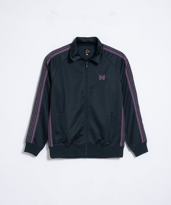 【Needles】TRACK JACKET POLY SMOOTH - BROWN / ニードルズ トラックジャケット ポリスムース ジャージ グリーン 2025AW 2025秋冬 正規取扱店 神奈川 鎌倉 オンラインショップ 通販