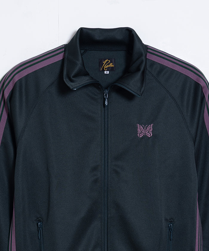 【Needles】TRACK JACKET POLY SMOOTH - BROWN / ニードルズ トラックジャケット ポリスムース ジャージ グリーン 2025AW 2025秋冬 正規取扱店 神奈川 鎌倉 オンラインショップ 通販
