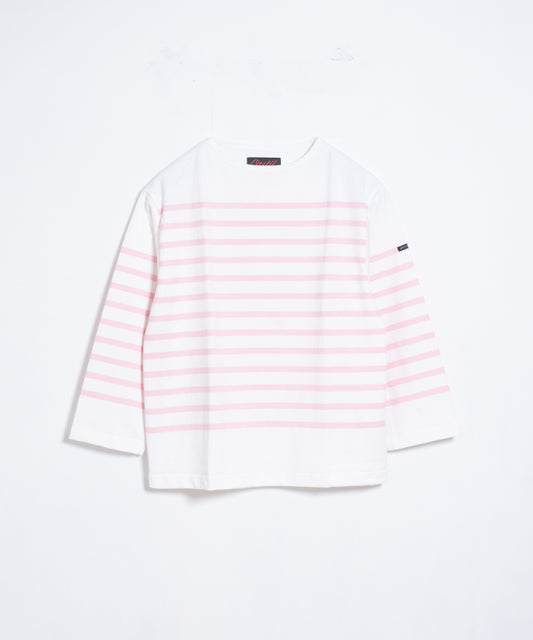 【OUTIL】TRICOT HABAS - OFF × CRYSTAL ROSE / ウティ ボーダー バスクシャツ 2025AW 2025秋冬 正規取扱店 神奈川 鎌倉 オンラインショップ 通販