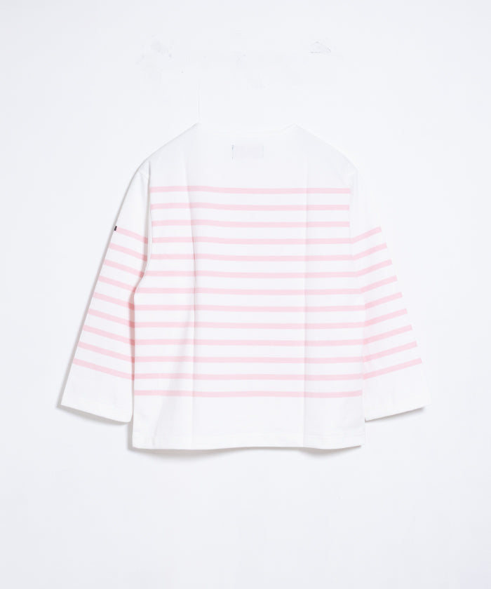 【OUTIL】TRICOT HABAS - OFF × CRYSTAL ROSE / ウティ ボーダー バスクシャツ 2025AW 2025秋冬 正規取扱店 神奈川 鎌倉 オンラインショップ 通販