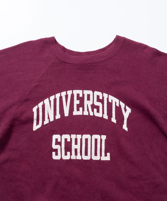 1980's CHAMPION SWEATSHIRT MADE IN USA UNIVERSITY SCHOOL / アメリカ製 チャンピオン クルーネックスウェット ヴィンテージ ビンテージ 古着
