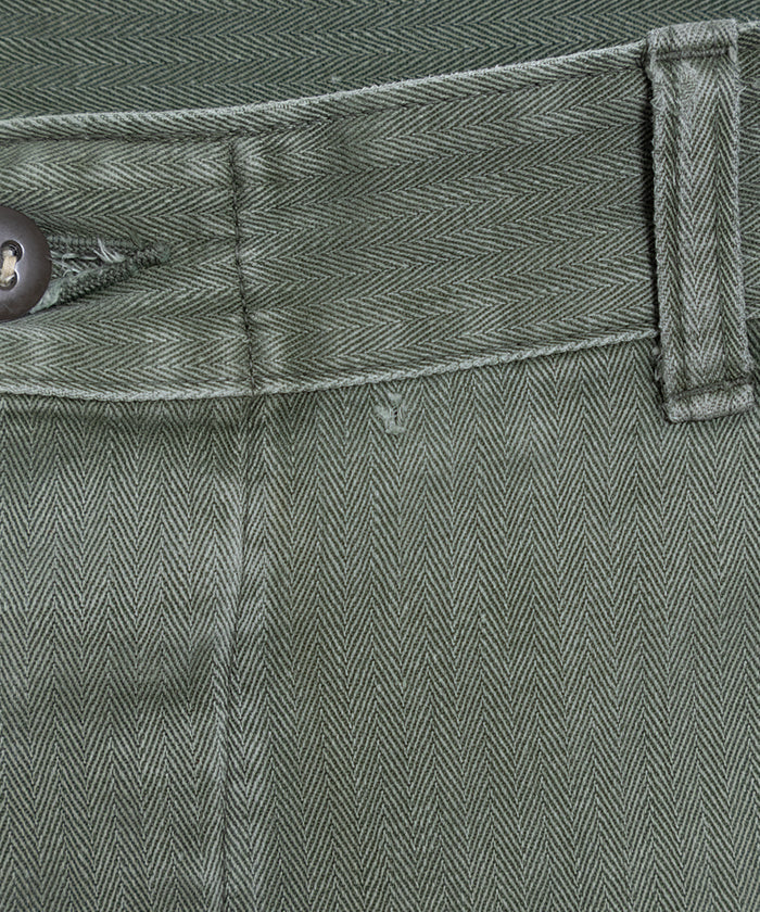 1950's USMC P-53 HBT PANTS / アメリカ海兵隊 P-53 ヘリンボーンツイルパンツ ヴィンテージ ビンテージ 古着 軍モノ 軍パン 実物 オンラインショップ 通販