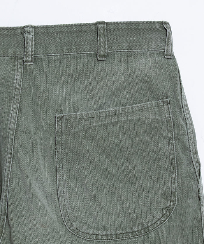 1950's USMC P-53 HBT PANTS / アメリカ海兵隊 P-53 ヘリンボーンツイルパンツ ヴィンテージ ビンテージ 古着 軍モノ 軍パン 実物 オンラインショップ 通販