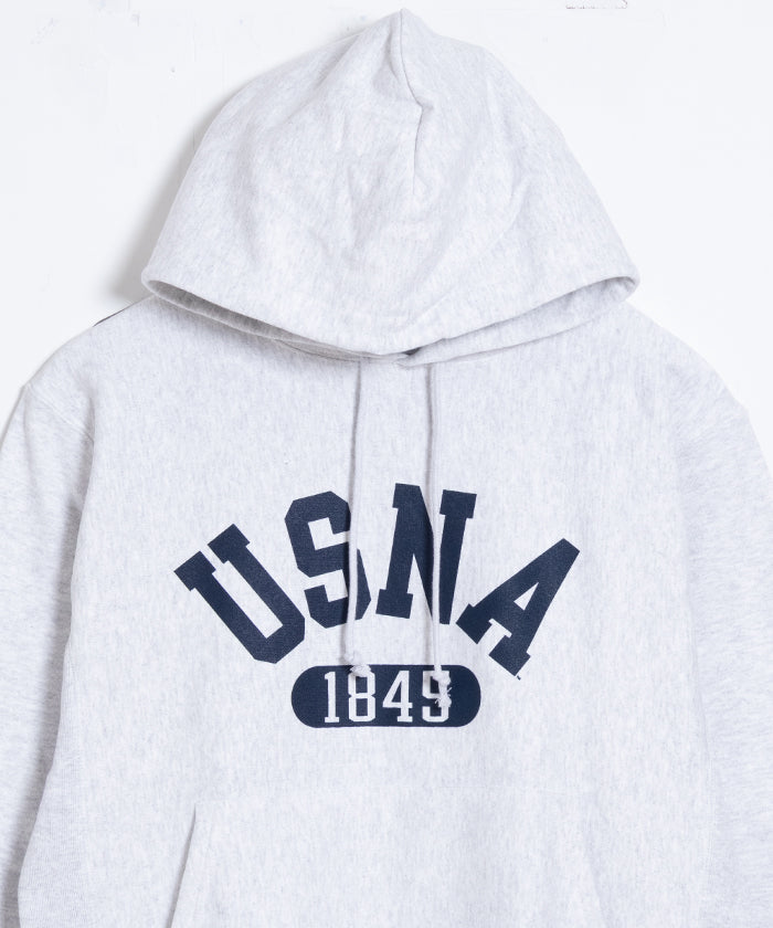 【CHAMPION USA】USNA 1845 CHAMPION REVERSE WEAVE HOODIE / アメリカ海軍兵学校 チャンピオンリバースウィーブ フーディー パーカー USA企画 正規取扱店 販売店 神奈川 鎌倉 オンラインショップ 通販