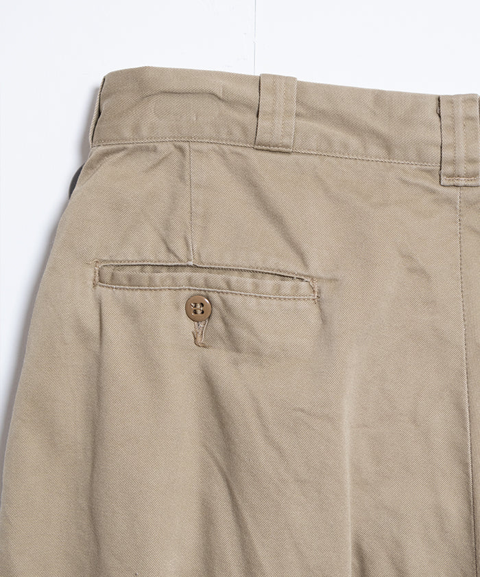 1960's US ARMY COTTON CHINO TROUSERS / アメリカ軍 コットン チノ トラウザーズ 34サイズ ヴィンテージ ビンテージ 古着 軍モノ 実物 通販 オンラインショップ 神奈川 鎌倉