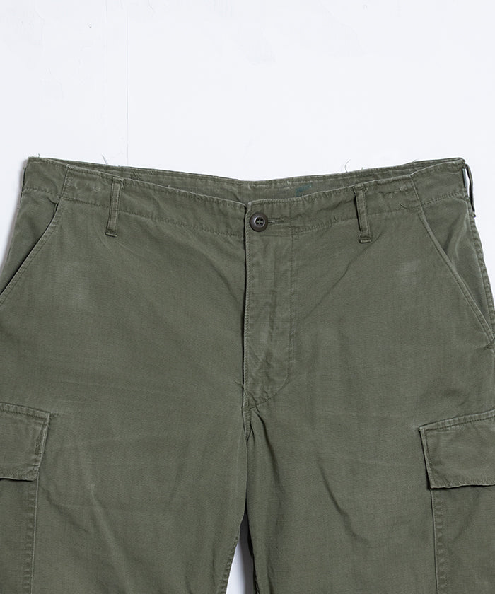 1960's US ARMY JUNGLE FATIGUE PANTS 4TH RIPSTOP / アメリカ軍 ジャングルファティーグパンツ 4TH リップストップ M-Sサイズ ヴィンテージ ビンテージ 古着 軍モノ 軍パン 実物 オンラインショップ 通販