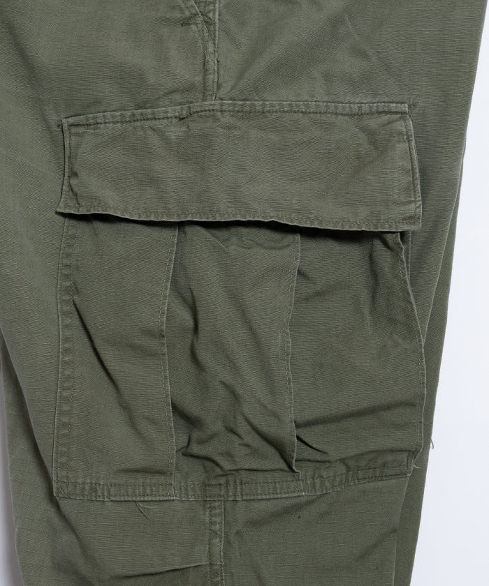 1960's US ARMY JUNGLE FATIGUE PANTS 4TH RIPSTOP / アメリカ軍 ジャングルファティーグパンツ 4TH リップストップ M-Sサイズ ヴィンテージ ビンテージ 古着 軍モノ 軍パン 実物 オンラインショップ 通販
