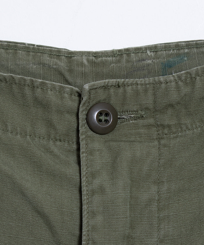 1960's US ARMY JUNGLE FATIGUE PANTS 4TH RIPSTOP / アメリカ軍 ジャングルファティーグパンツ 4TH リップストップ M-Sサイズ ヴィンテージ ビンテージ 古着 軍モノ 軍パン 実物 オンラインショップ 通販