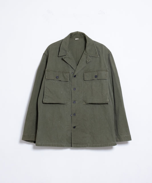 1940's US ARMY M43 HBT JACKET 13 STAR BUTTON / アメリカ軍 M43 ヘリンボーン ジャケット 13スターボタン ヴィンテージ ビンテージ 古着 アメリカ古着 軍モノ 実物 通販 オンラインショップ ミリタリージャケット 神奈川 鎌倉