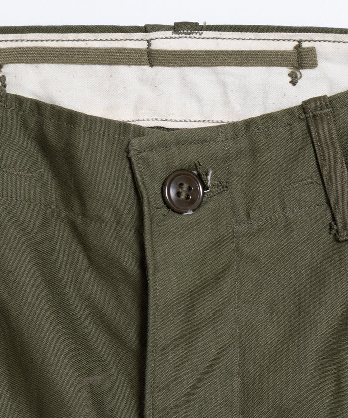 1950's US ARMY M51 FIELD CARGO PANTS DEADSTOCK / アメリカ軍 M51 フィールド カーゴ パンツ デッドストック 新古品 古着 Large Regular ラージ レギュラー オンラインショップ 通販