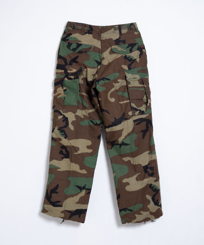 1980’s U.S ARMY M65 FIELD PANTS WOODLAND CAMO DEAD STOCK / アメリカ軍 M65フィールドパンツ カモフラージュ デッドストック アメリカ製 軍モノ 古着 ビンテージ ヴィンテージ 通販 オンラインショップ