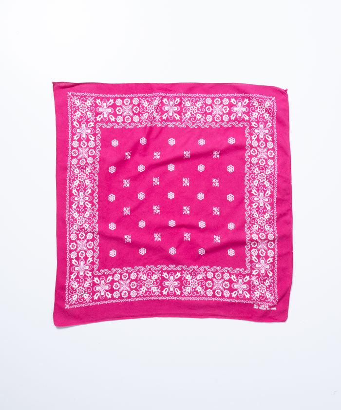 1960’s USA BANDANA RN13960 / アメリカ製 バンダナ 古着 ビンテージ ヴィンテージ ピンク 通販 オンラインショップ