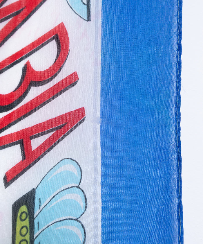1950’s SOUVENIR SCARF VANCOUVER BRITISH COLUMBIA CANADA / スーベニアスカーフ カナダ ブリティッシュコロンビア バンクーバー ビンテージ ヴィンテージ 通販 古着
