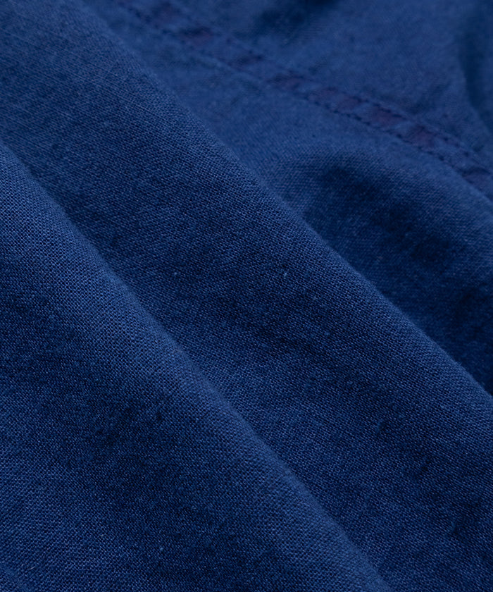 【OUTIL】VESTE CIZE ‐ INDIGO / ウティ コットン リネン ジャケット インディゴ 手染め 2025SS 2025春夏 正規取扱店 神奈川 鎌倉 オンラインショップ 通販
