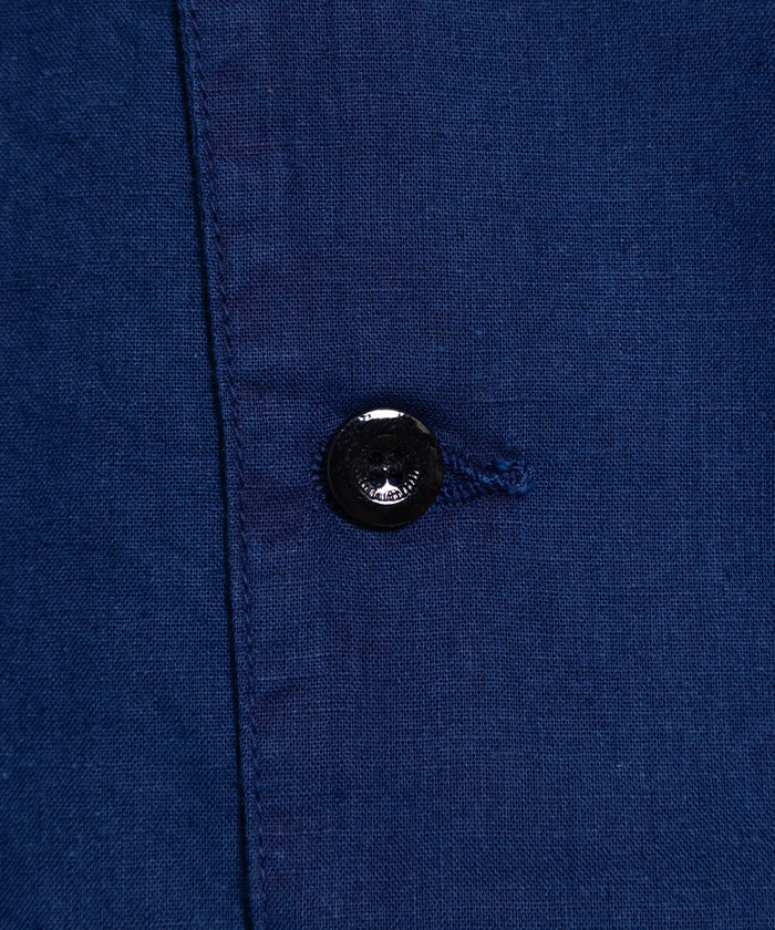 【OUTIL】VESTE CIZE ‐ INDIGO / ウティ コットン リネン ジャケット インディゴ 手染め 2025SS 2025春夏 正規取扱店 神奈川 鎌倉 オンラインショップ 通販