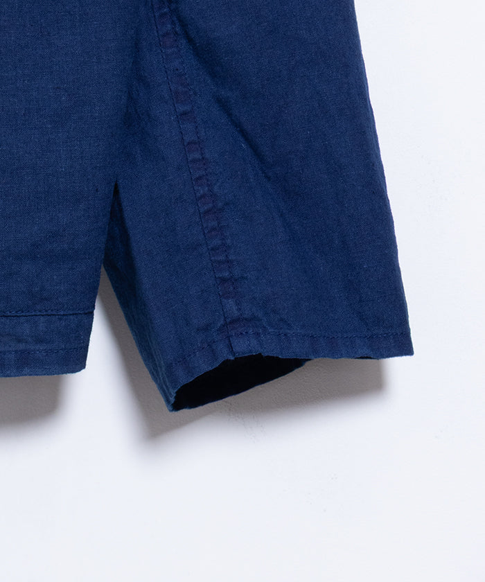 【OUTIL】VESTE CIZE ‐ INDIGO / ウティ コットン リネン ジャケット インディゴ 手染め 2025SS 2025春夏 正規取扱店 神奈川 鎌倉 オンラインショップ 通販