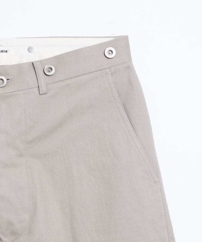 【INTÉRIM】VINTAGE CHINO WASHER MIL BAGGY TROUSER / インテリム ヴィンテージ チノ ワッシャー ミル バギー トラウザーズ 2024秋冬新作 正規取扱店 神奈川 オンラインショップ 通販