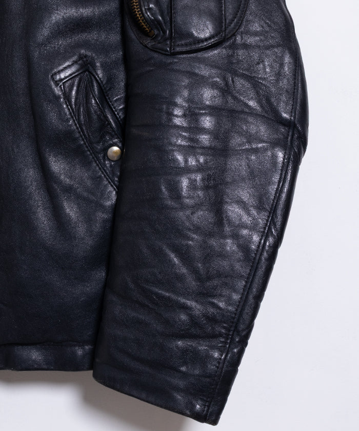 1970's FRENCH K6 LEATHER PILOT JACKET MADE BY S.A.R.L LE CASSIS