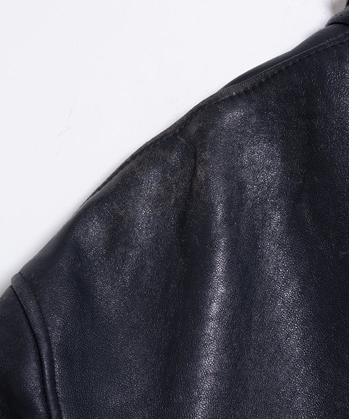 1970's FRENCH K6 LEATHER PILOT JACKET MADE BY S.A.R.L LE CASSIS