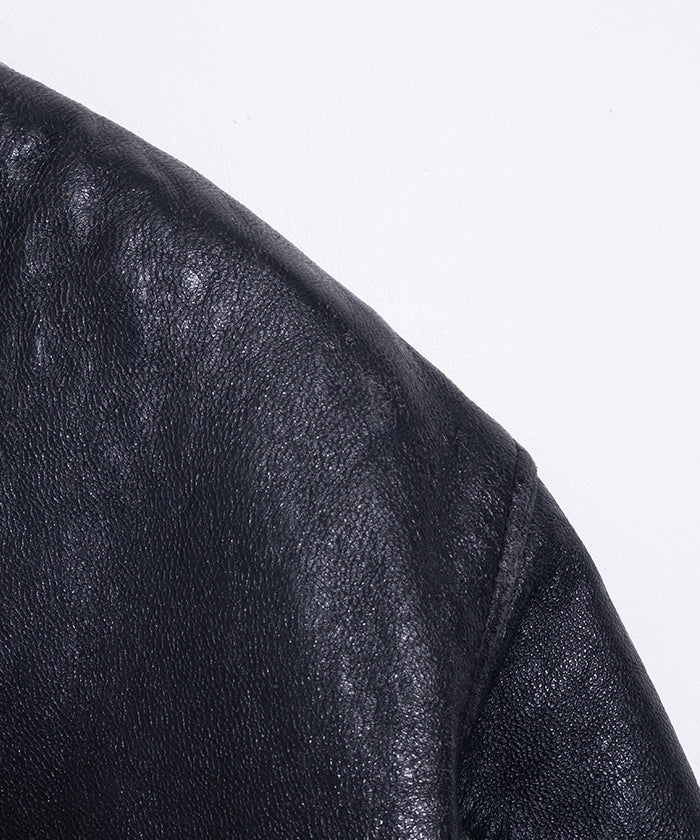 1970's FRENCH K6 LEATHER PILOT JACKET MADE BY S.A.R.L LE CASSIS