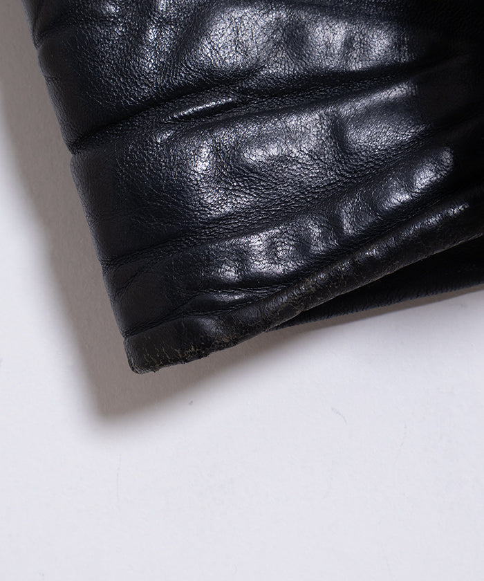 1970's FRENCH K6 LEATHER PILOT JACKET MADE BY S.A.R.L LE CASSIS