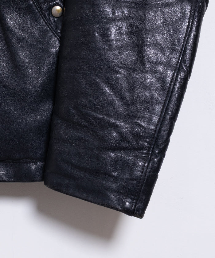 1970's FRENCH K6 LEATHER PILOT JACKET MADE BY S.A.R.L LE CASSIS