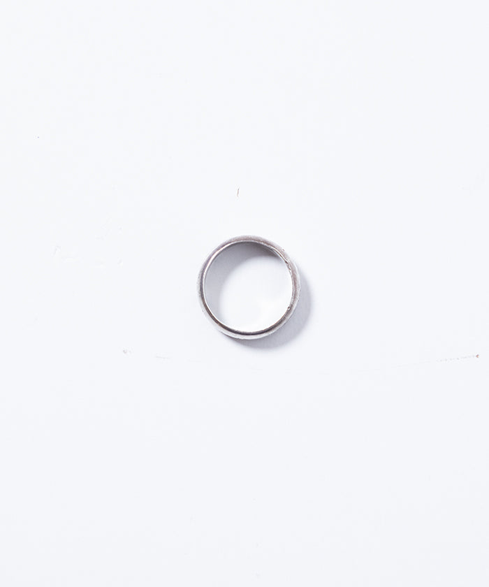 VINTAGE NAVAJO SILVER STAMPED HIGH DOME RING - 3