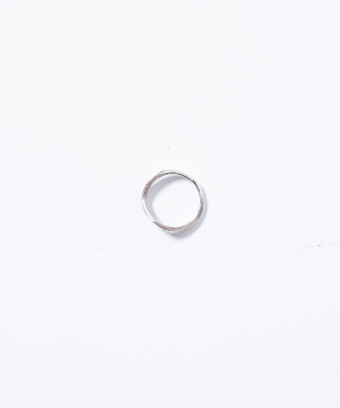VINTAGE ZUNI TURQUOISE INLAY SILVER RING - 2