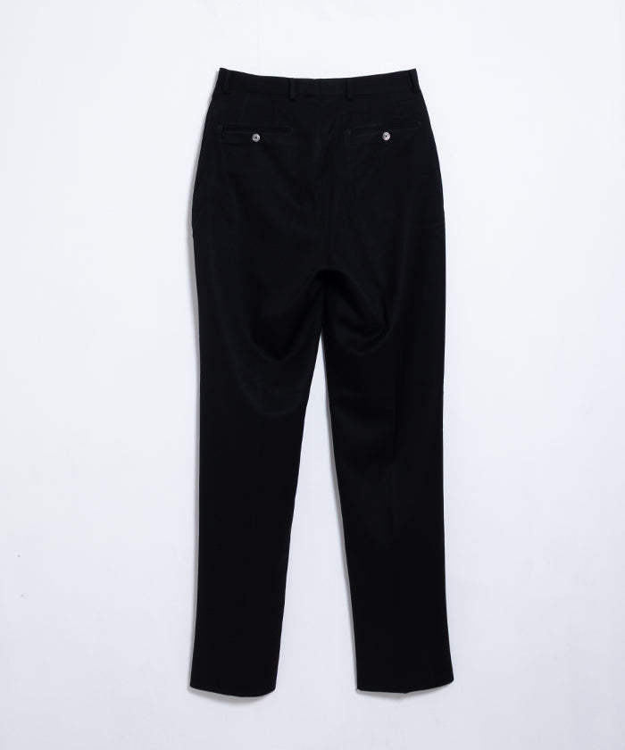 【NEAT】WOOL GABARDINE NEAT CHINO - BLACK / ニート ウールギャバジン ニートチノ ブラック 黒 2025SS 2025春夏 正規取扱店 神奈川 鎌倉 オンラインショップ 通販