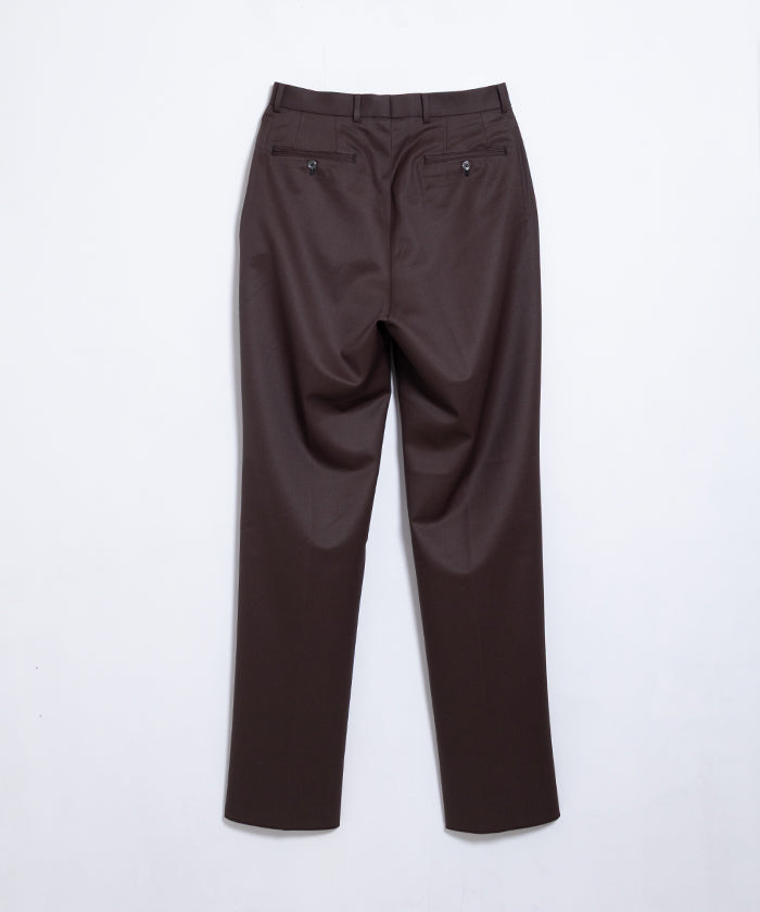 【NEAT】WOOL GABARDINE NEAT CHINO - K.BROWN / ニート ウールギャバジン ニートチノ ブラウン 2025SS 2025春夏 正規取扱店 神奈川 鎌倉 オンラインショップ 通販