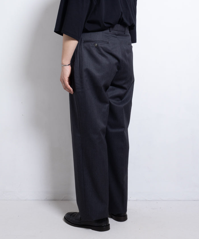 【NEAT】WOOL GABARDINE NEAT CHINO - GRAY / ニート ウールギャバジン ニートチノ グレー 2025SS 2025春夏 正規取扱店 神奈川 鎌倉 オンラインショップ 通販