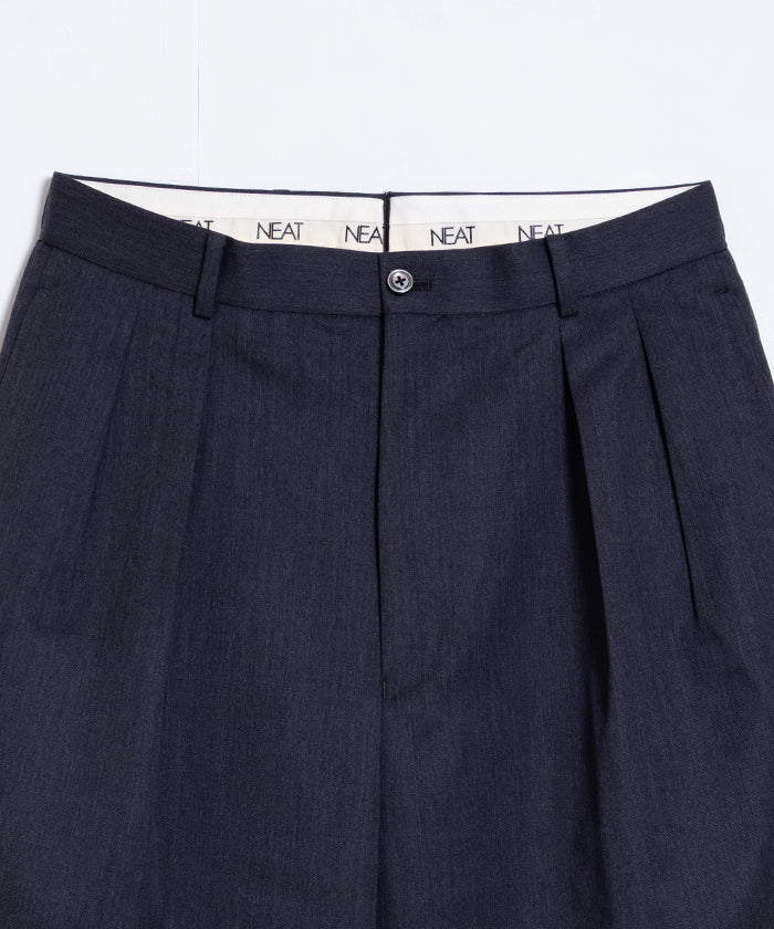 【NEAT】WOOL GABARDINE NEAT CHINO - GRAY / ニート ウールギャバジン ニートチノ グレー 2025SS 2025春夏 正規取扱店 神奈川 鎌倉 オンラインショップ 通販
