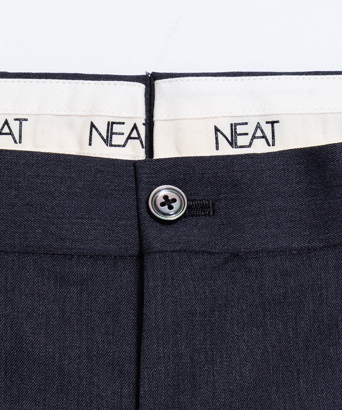 【NEAT】WOOL GABARDINE NEAT CHINO - GRAY / ニート ウールギャバジン ニートチノ グレー 2025SS 2025春夏 正規取扱店 神奈川 鎌倉 オンラインショップ 通販
