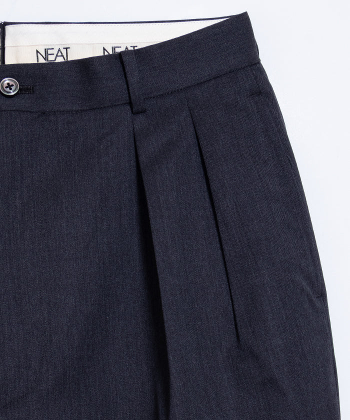 【NEAT】WOOL GABARDINE NEAT CHINO - GRAY / ニート ウールギャバジン ニートチノ グレー 2025SS 2025春夏 正規取扱店 神奈川 鎌倉 オンラインショップ 通販