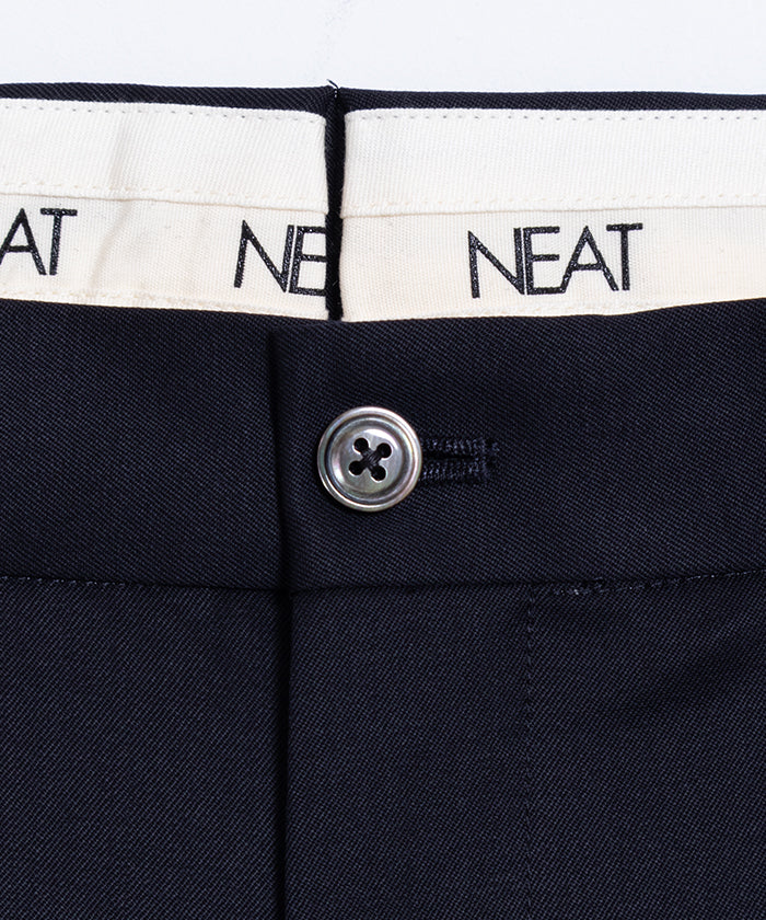 【NEAT】WOOL GABARDINE NEAT CHINO - NAVY / ニート ウールギャバジン ニートチノ ネイビー 2025SS 2025春夏 正規取扱店 神奈川 鎌倉 オンラインショップ 通販