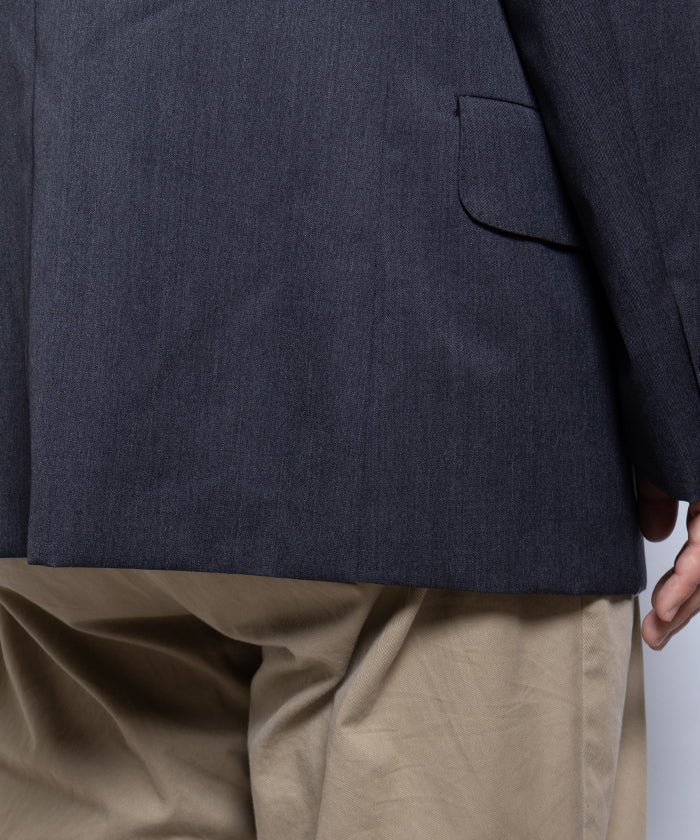 【NEAT】WOOL GABARDINE PAUL JACKET - GRAY / ニート ウールギャバジン ポール ジャケット グレー ダブルブレストジャケット 2025SS 2025春夏 正規取扱店 神奈川 鎌倉オンラインショップ 通販