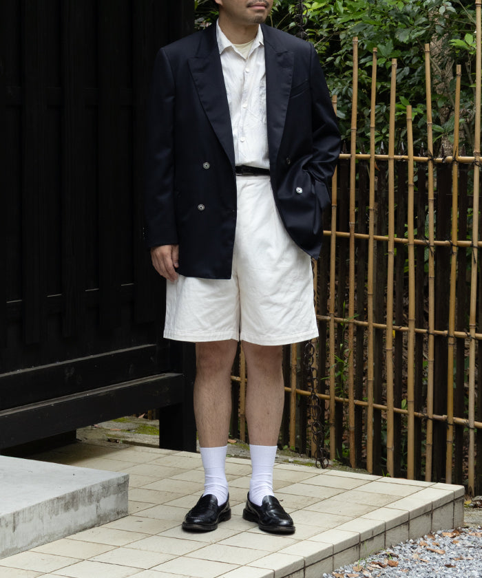 【NEAT】WOOL GABARDINE PAUL JACKET - NAVY / ニート ウールギャバジン ポール ジャケット ネイビー ダブルブレストジャケット 2025SS 2025春夏 正規取扱店 神奈川 鎌倉オンラインショップ 通販